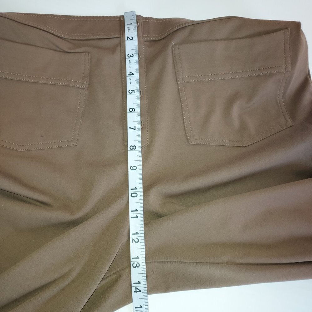 Halara High Waisted Button Multiple Pockets Strai… - image 6